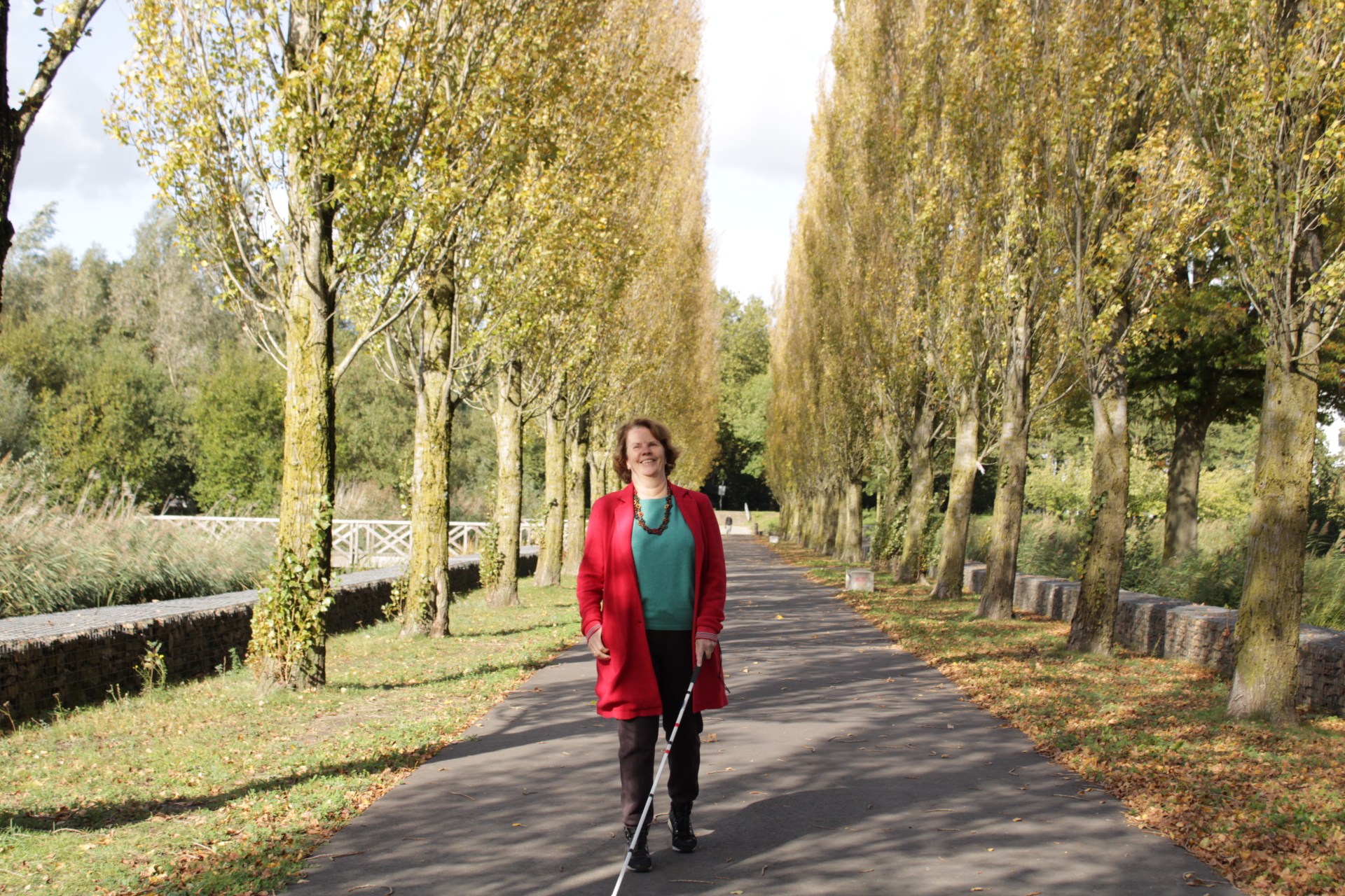 Wandelen blind
