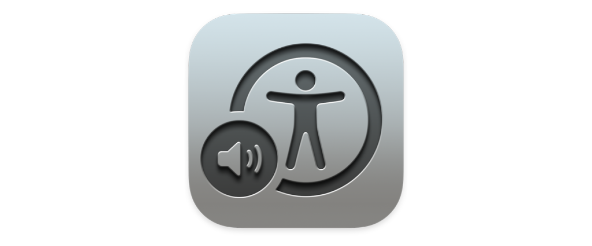 Logo VoiceOver voor IOS