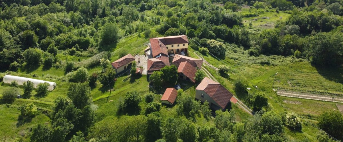 Mooi authentiek agriturismo op vakantie in Piemonte