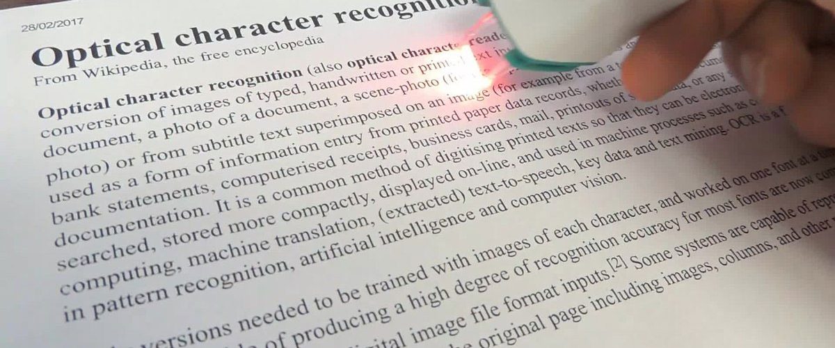 Optical Character Regcognition